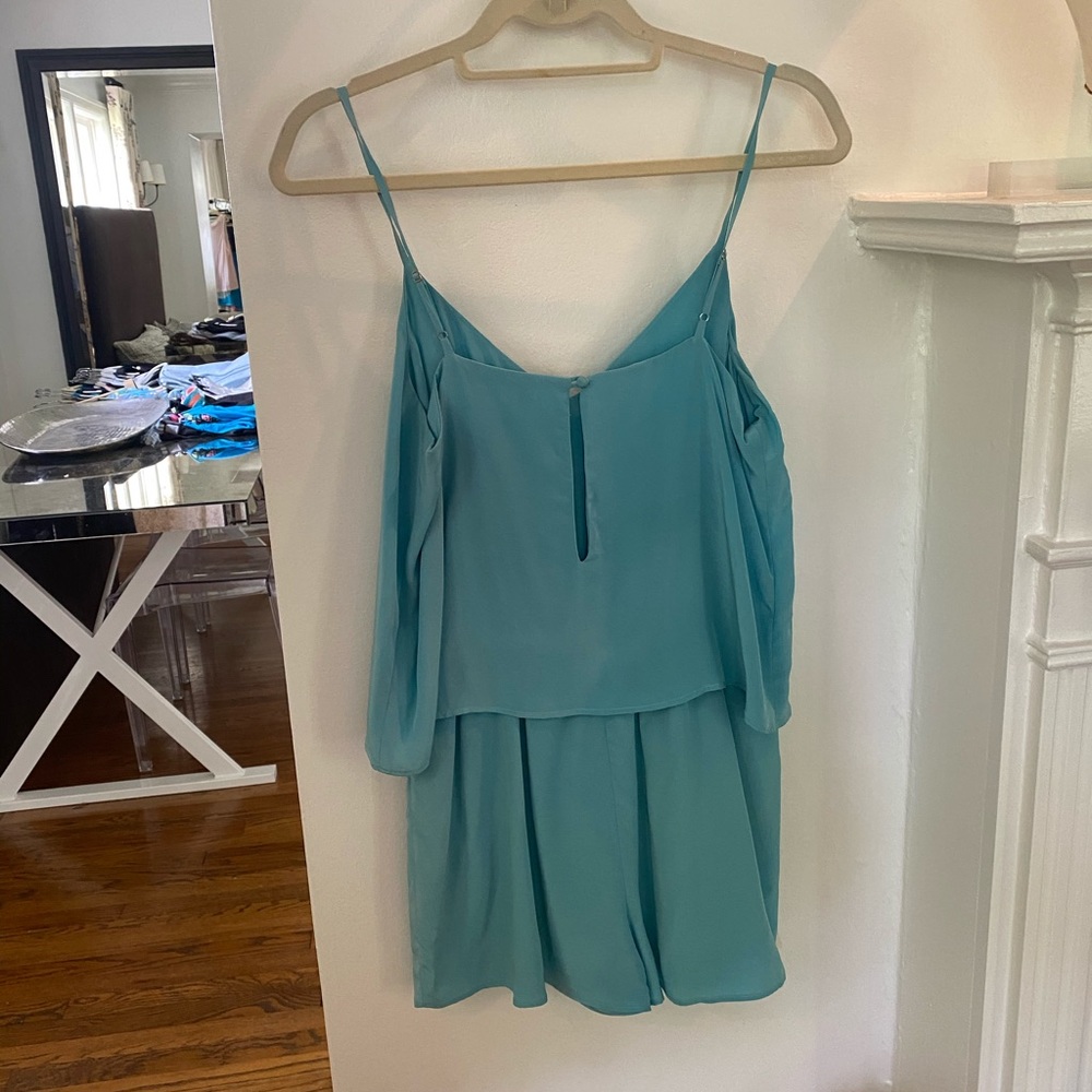 Lavender Brown Romper